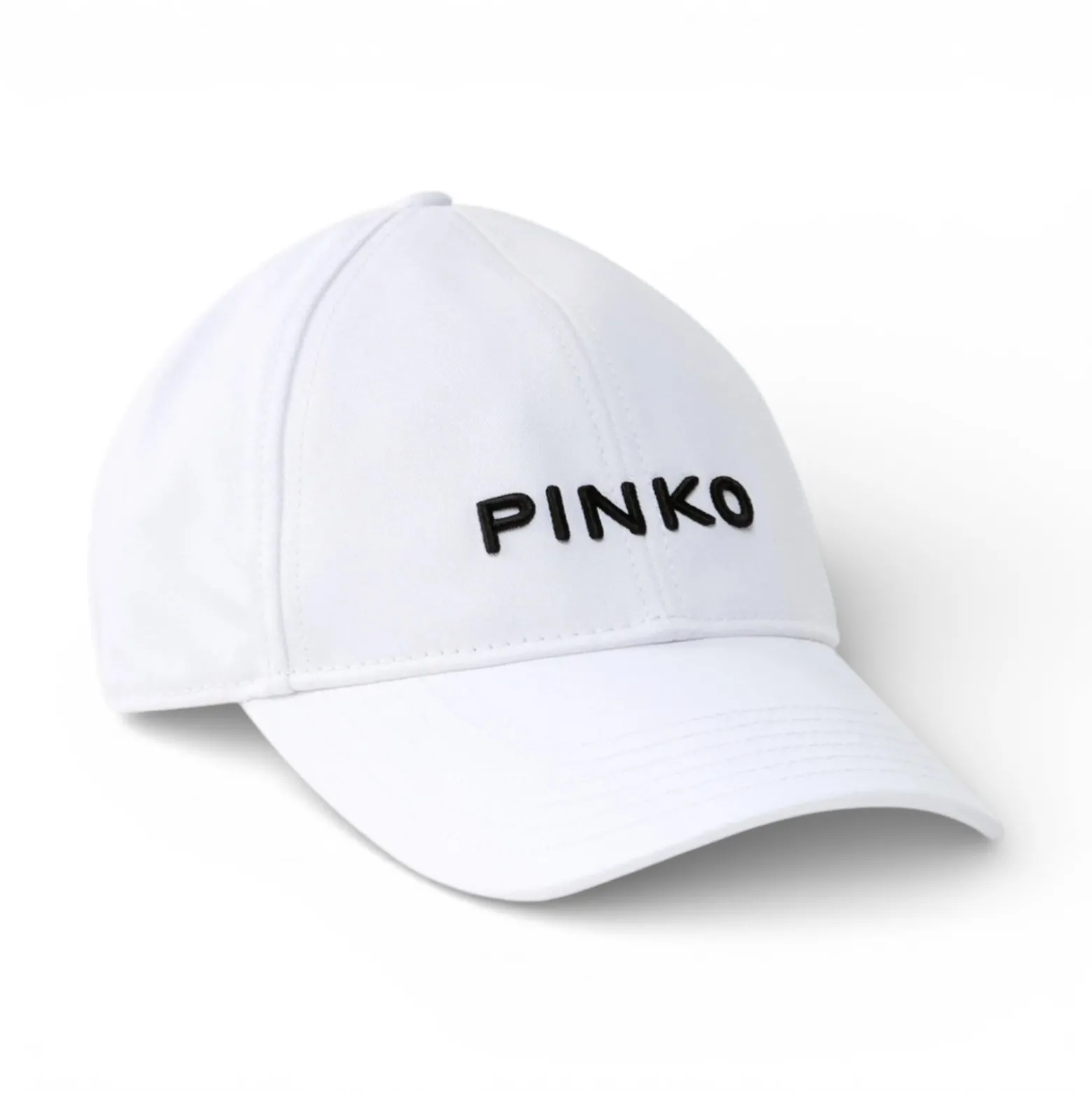 Cappellino donna con visiera e logo ricamato