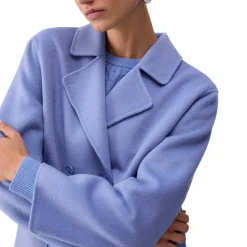 Cappotto donna corto in panno double