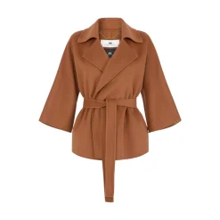 Cappotto donna in panno di lana