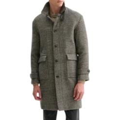 Cappotto uomo fantasia Pied De Poule