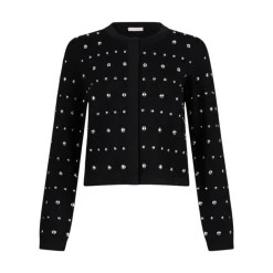 Cardigan donna con borchie