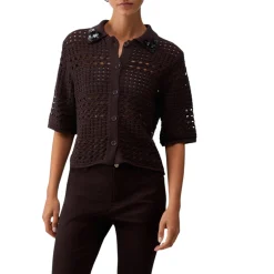Cardigan donna in crochet