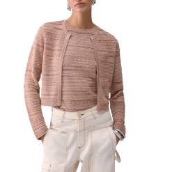 Cardigan donna traforato
