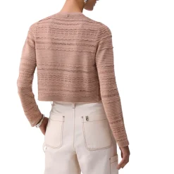 Cardigan donna traforato