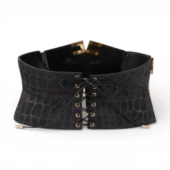 Cintura donna bustier in nabuk