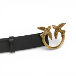 Cintura donna Love Birds in pelle 3cm