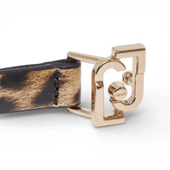 Cintura donna sottile animalier