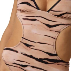 Costume donna con stampa tigre