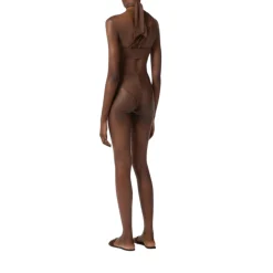 Costume donna due pezzi con dettaglio gioiello