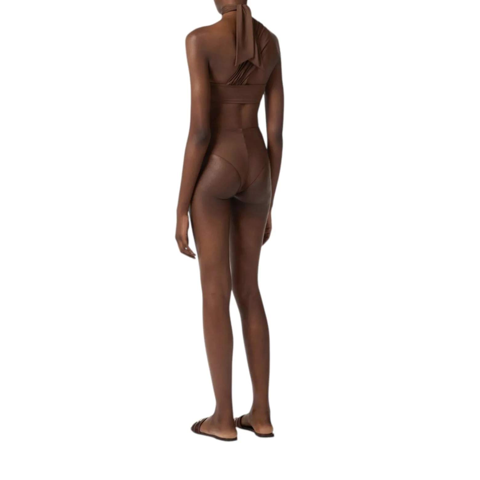 Costume donna due pezzi con dettaglio gioiello