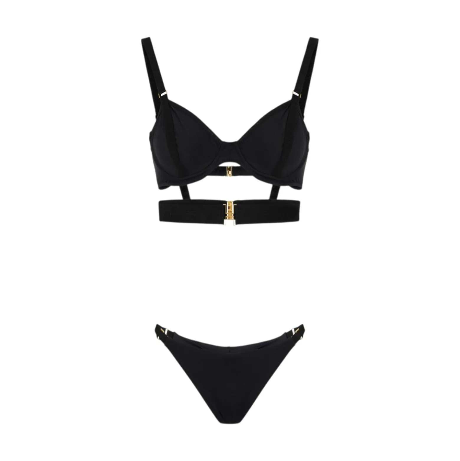 Costume donna due pezzi in lycra