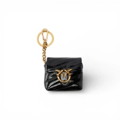 Custodia AirPods Love Bag Puff in pelle lucida