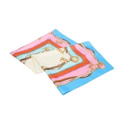 Foulard donna con stampa multicolor