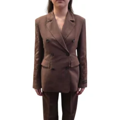 Giacca donna blazer doppiopetto
