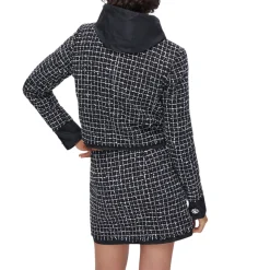 Giacca donna boxy in bouclé