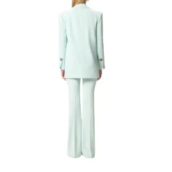 Giacca donna con bottoni rose gioiello