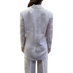 Giacca donna con ricami San Gallo