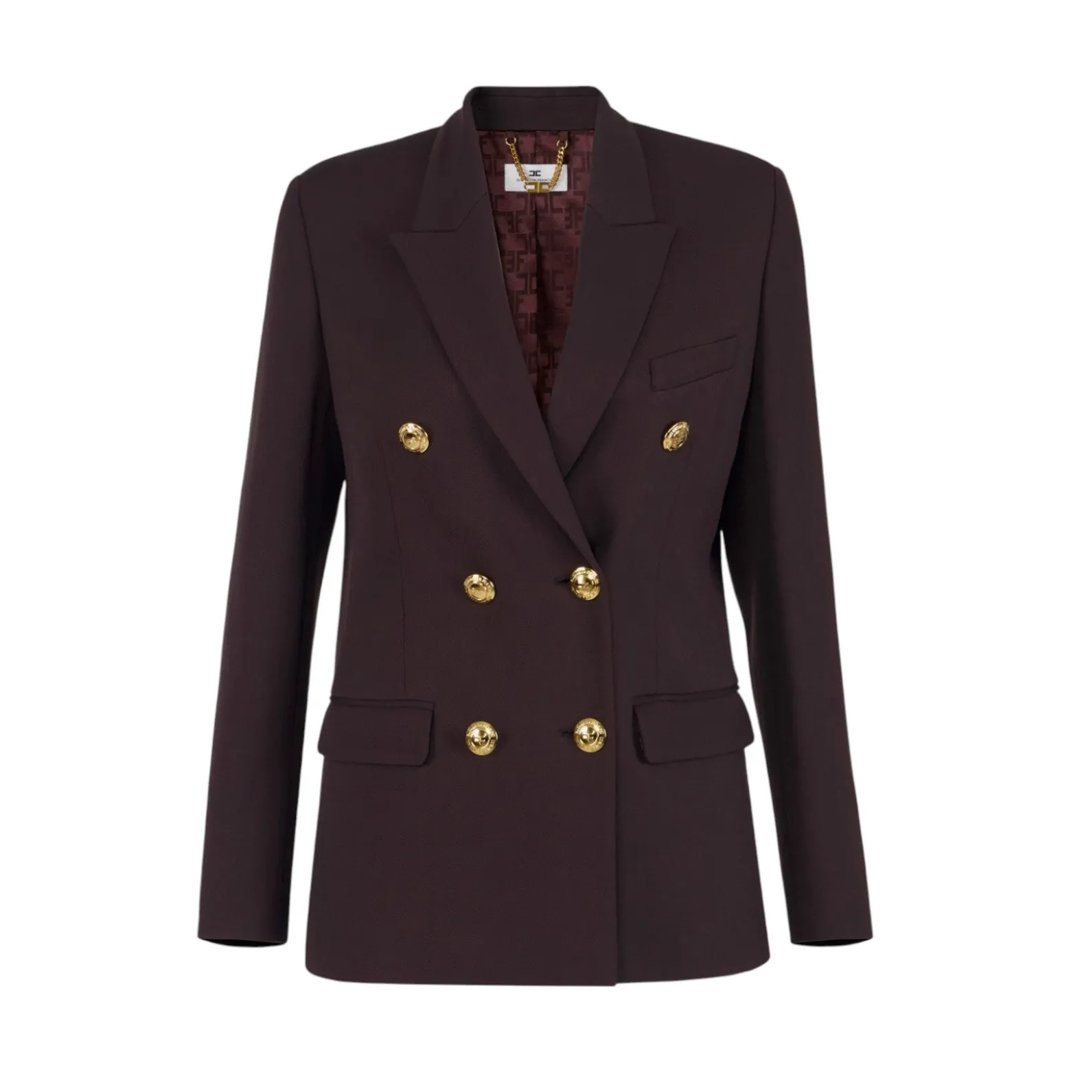 Giacca donna doppiopetto in gabardina