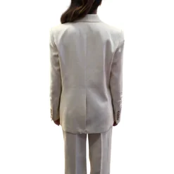 Giacca donna doppiopetto con ricami cornely