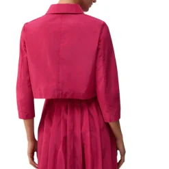 Giacca donna elegante in taffetà