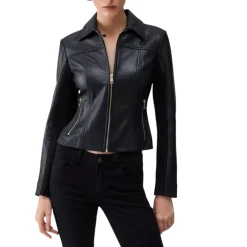 Giacca donna in pelle