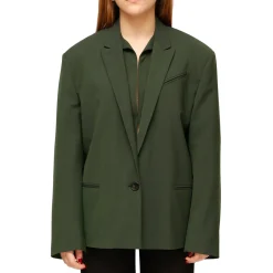 Giacca donna oversize in fresco lana