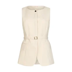 Gilet donna con cintura