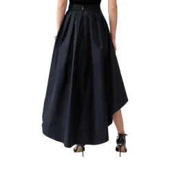 Gonna donna elegante in taffetà