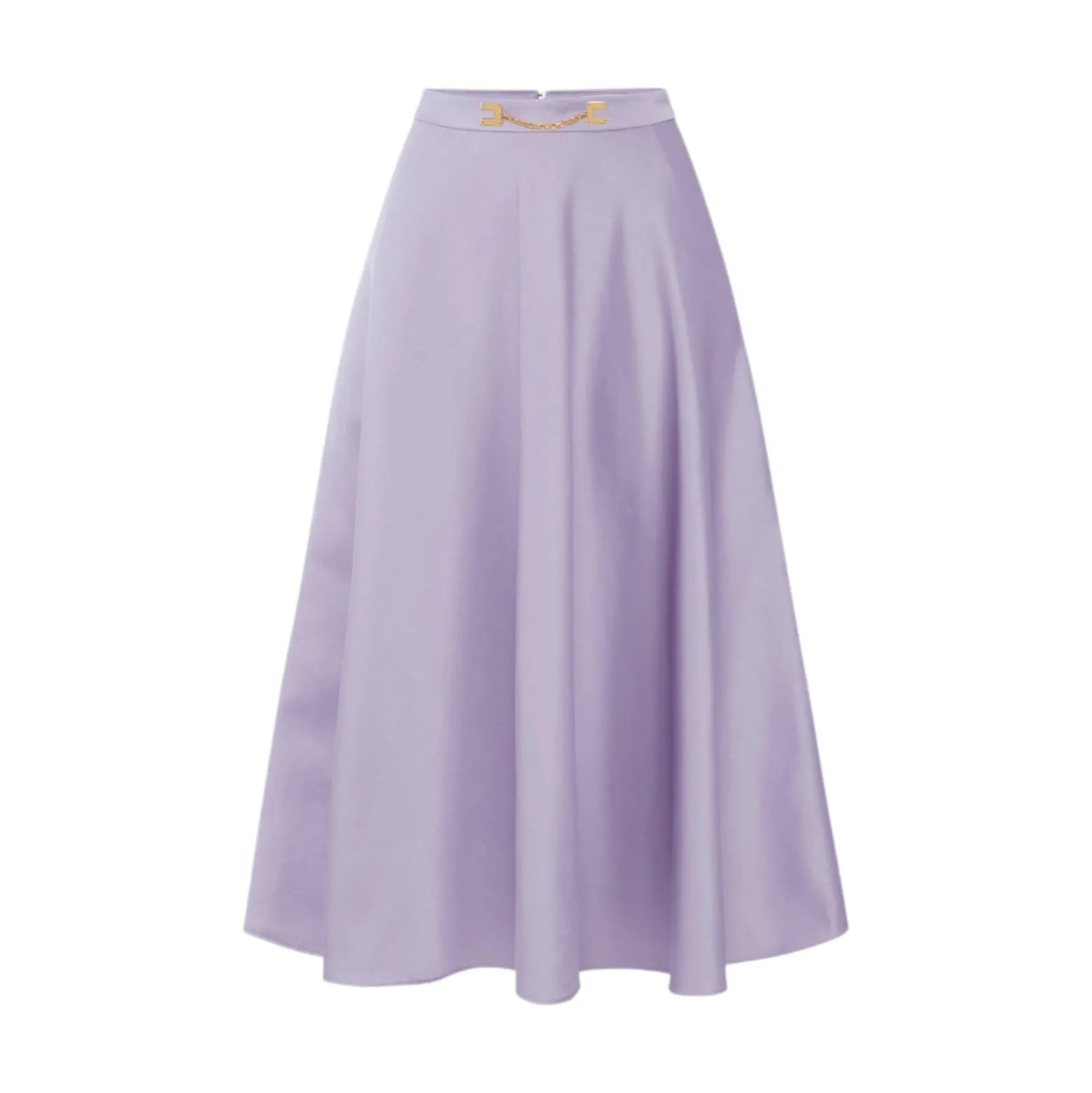 Gonna donna in duchesse con logo gioiello