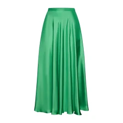 Gonna donna in twill di seta