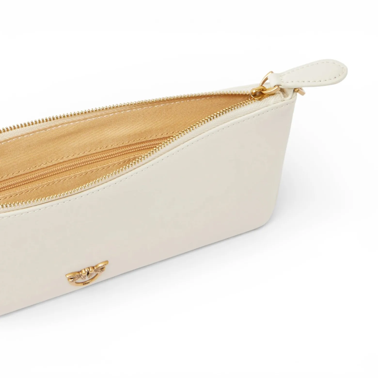 Horizontal Flat Bag in pelle