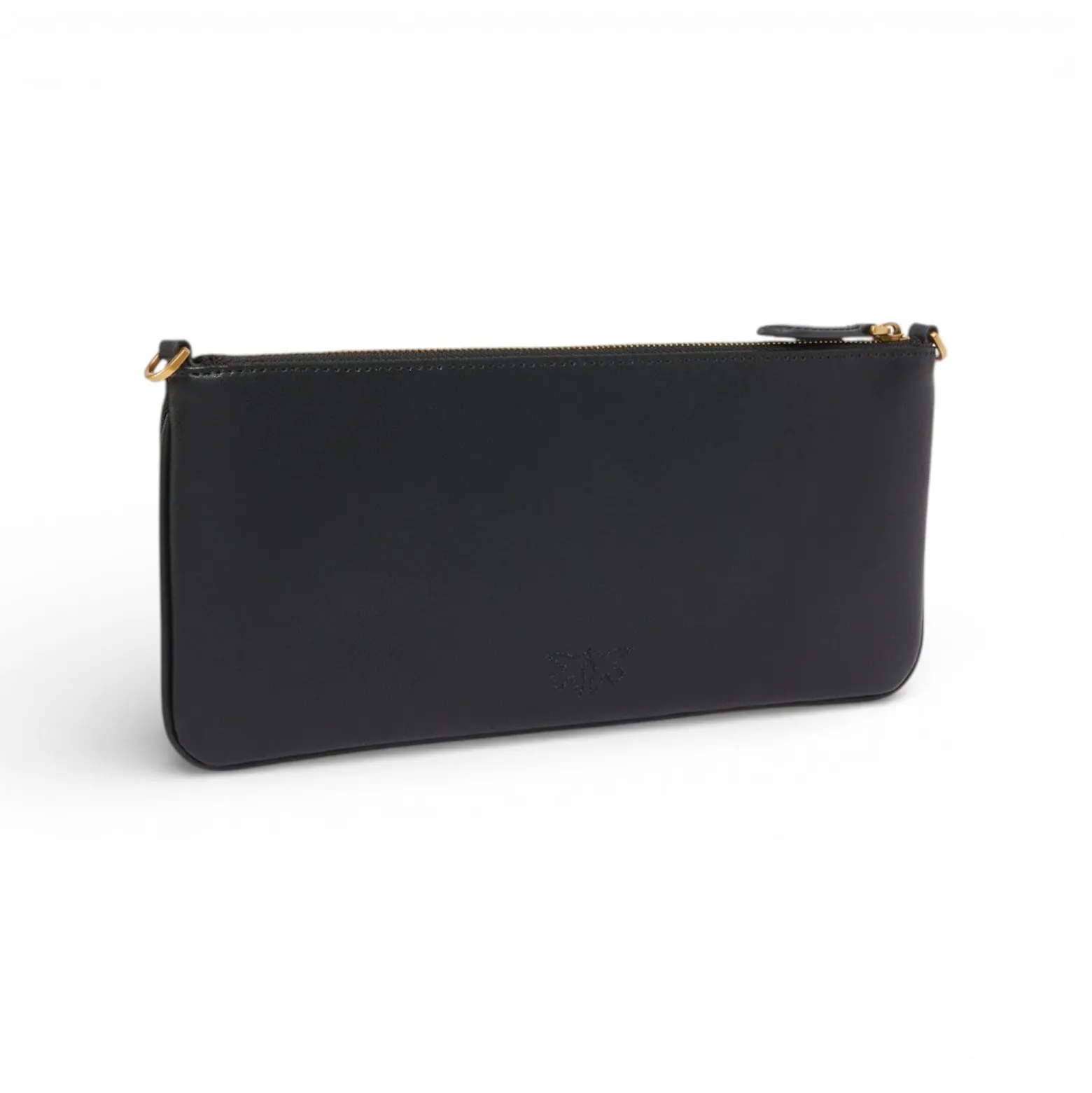 Horizontal Flat Bag in pelle