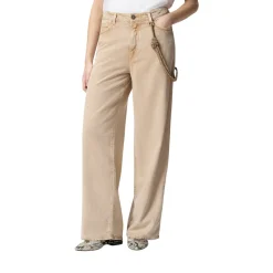 Jeans donna con corda gioiello