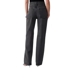 Jeans donna flare a vita alta