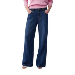 Jeans donna flare a vita alta