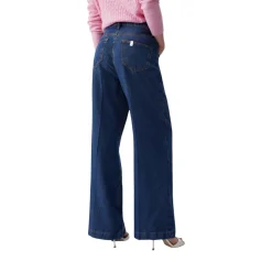 Jeans donna flare a vita alta