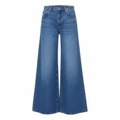 Jeans donna super flare a vita alta