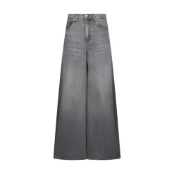 Jeans donna super flare a vita alta