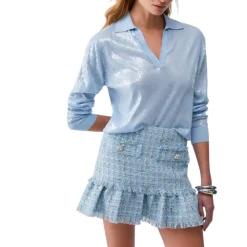Maglia donna con paillettes