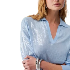 Maglia donna con paillettes
