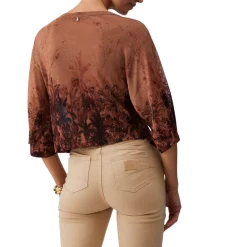 Maglia donna con stampa