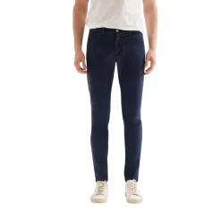 Pantaloni Chinos Uomo Slim-fit Basic QB24