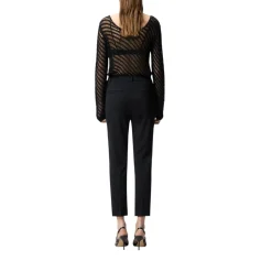 Pantaloni donna a gamba dritta