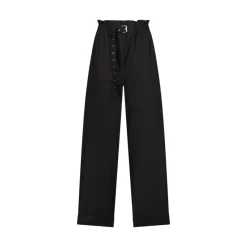 Pantaloni donna a vita alta