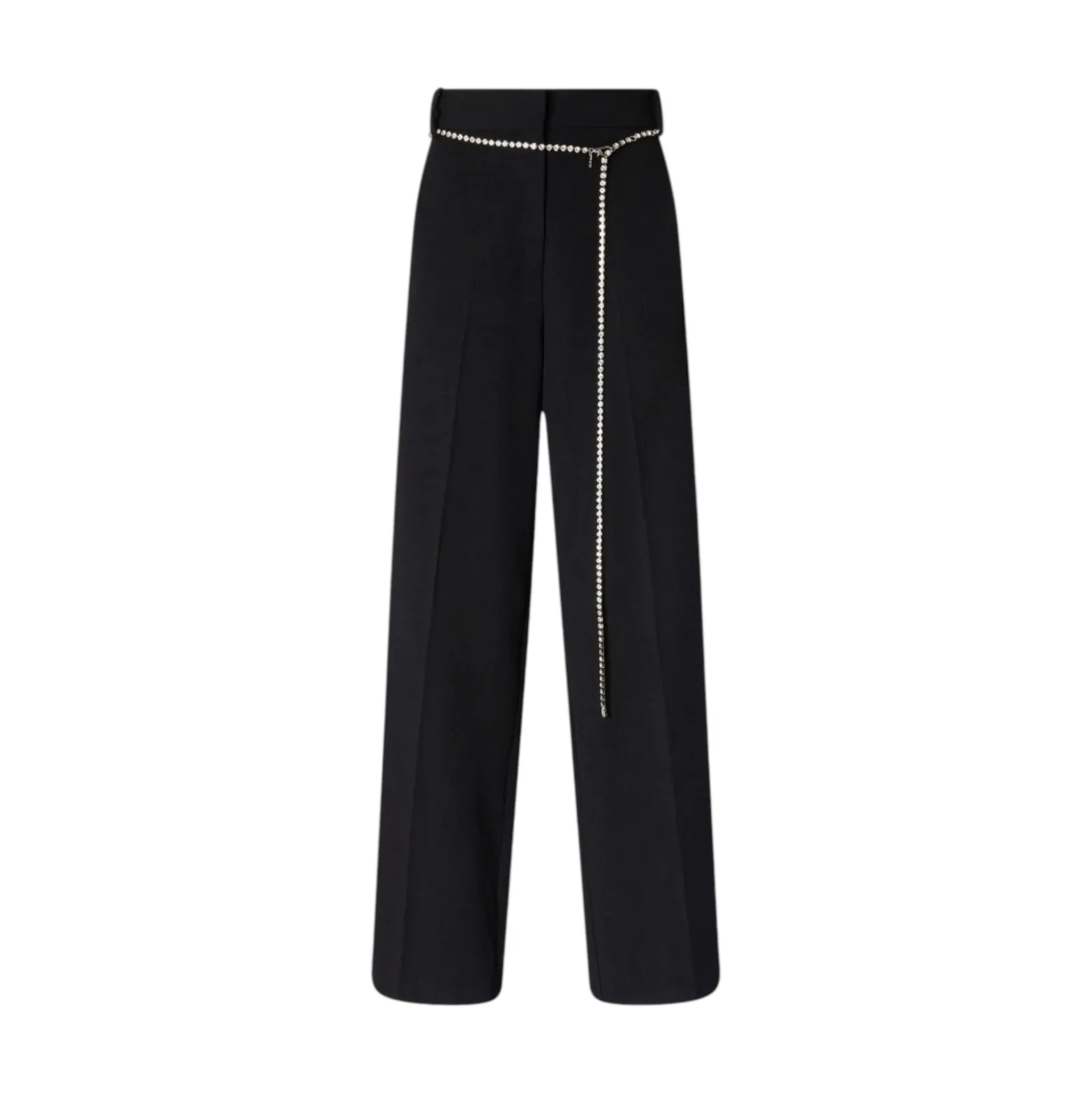 Pantaloni donna con cintura gioiello