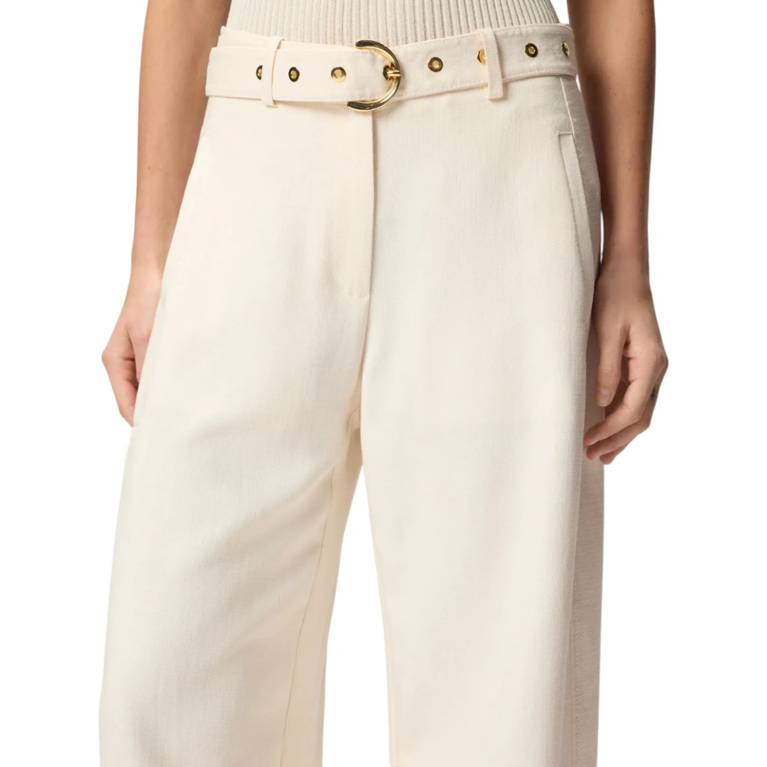 Pantaloni donna con cintura