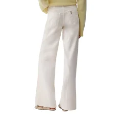Pantaloni donna flare con cintura