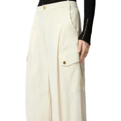 Pantaloni donna fluidi in cotone
