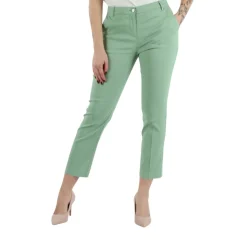 Pantaloni donna Pinko in lino e viscosa