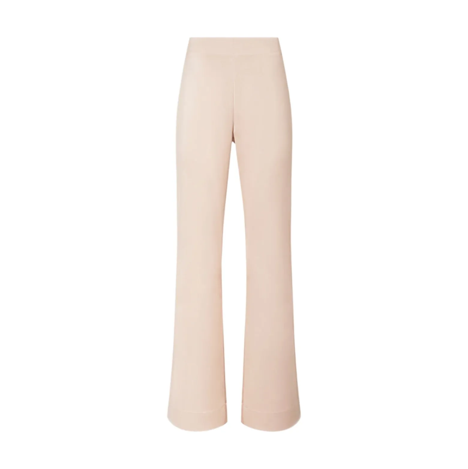 Pantaloni donna svasati in satin